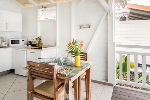 Apartamento Bungalow Vanille Pacane Vue Mer Avec Spa Priv�