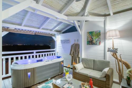 Apartamento Bungalow Vanille Pacane Vue Mer Avec Spa Priv�