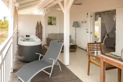 Apartamento Bungalow Vanille Pacane Vue Mer Avec Spa Priv�