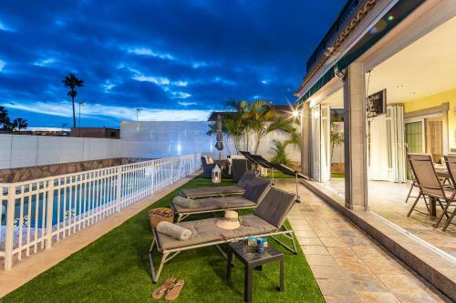Villa Dalara Maspalomas, Private Pool And Jacuzzi