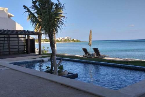 Apartamento Deluxe New Beachfront Penthouse In Akumal
