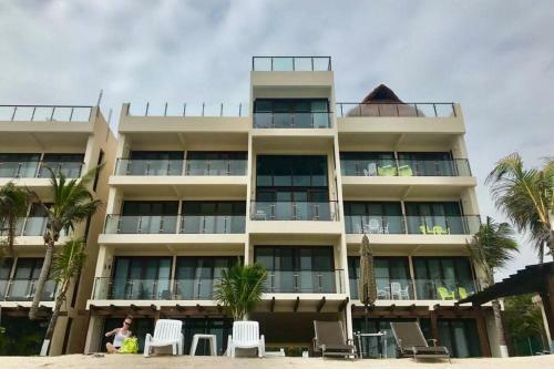 Apartamento Deluxe New Beachfront Penthouse In Akumal