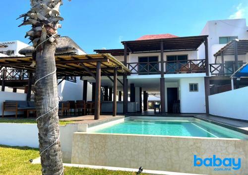 Casa En Nuevo Altata Con Alberca Privada, Villa Del Mar