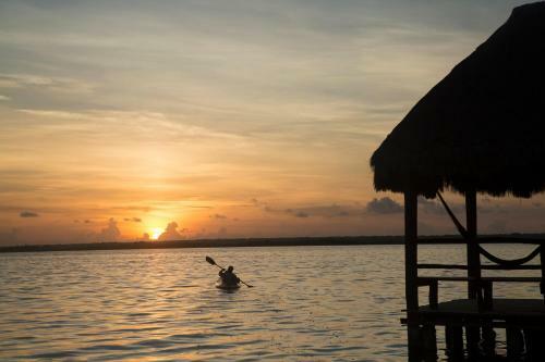 Apartamento Private Bungalow @ Bacalar 7 Colors Lagoon