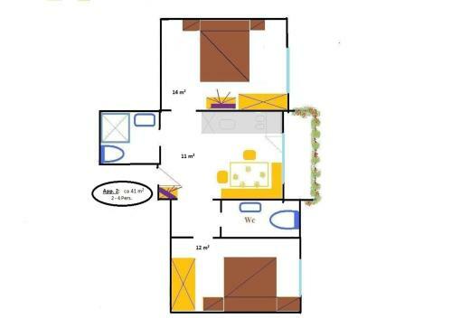 Apartamento Haus Wildebene