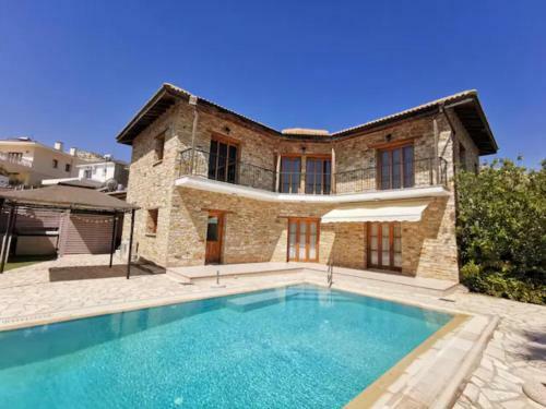 Unique Stonehouse Traditional Villa In Ayia Anna