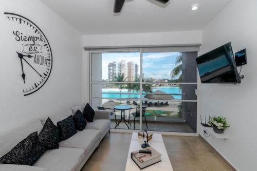 Apartamento Departamento Vacacional En Cancun K201