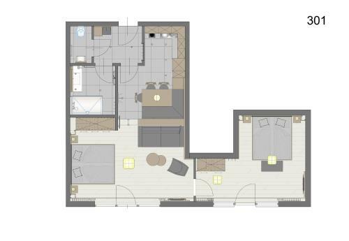 Apartamento Thermenappartements Kurparkhotel