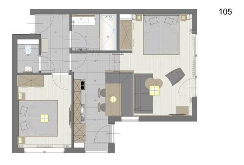 Apartamento Thermenappartements Kurparkhotel