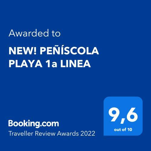 Apartamento New! Pe��scola Playa 1a Linea