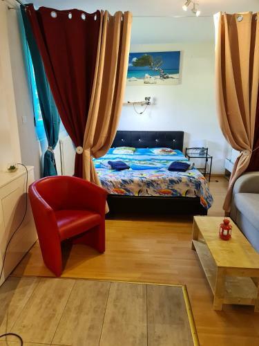 Apartamento Studio With Shared Pool And Wifi At Bevaix 2 Km Away From The Beach