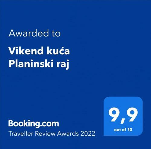 Vikend Ku?a Planinski Raj