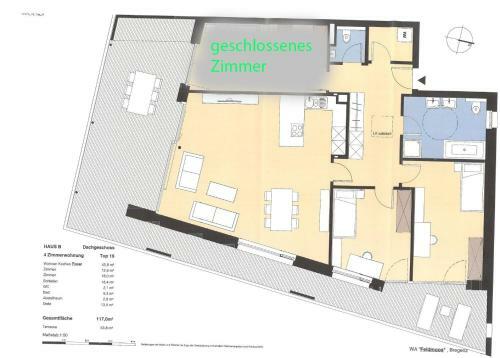 Apartamento Luxus Penthouse Bregenz Feldmoos