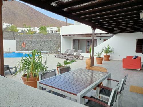Under The Volcano In Playa Blanca Lanzarote