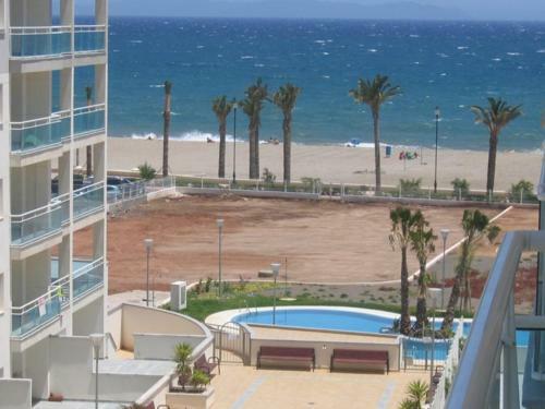 Apartamento Primera Linea Costa Almeria Con Wifi