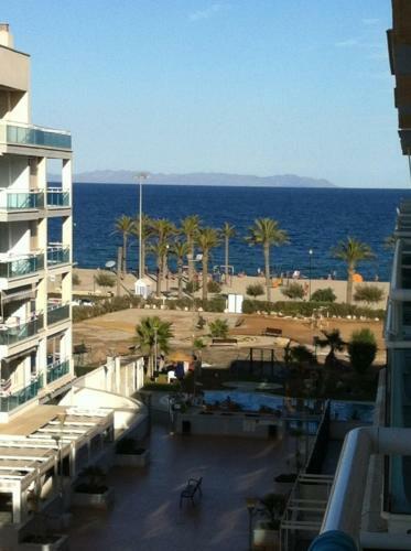 Apartamento Primera Linea Costa Almeria Con Wifi