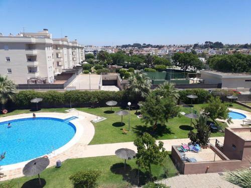 Apartamento �tico Terraza 65m. Playa, Piscina, A/c, Wifi