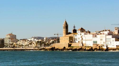 Apartamento Sitges �tico 2 Min A Playa San Sebast�an