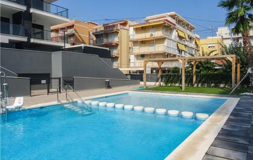 Awesome Apartment In Gand�a With 2 Bedrooms