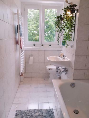 Helles Apartment Mit Balkon Am Gro�en Garten Nahe Stadtzentrum