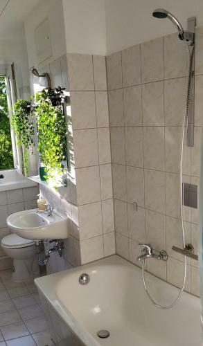 Helles Apartment Mit Balkon Am Gro�en Garten Nahe Stadtzentrum