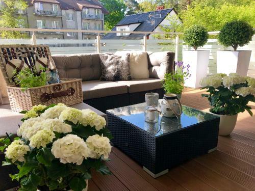 Bia?y Apartament Z Tarasem W Playa Baltis