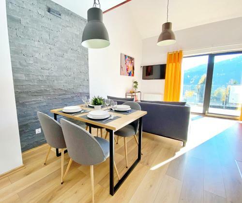 Apartament Skandynawski 2-poziomowy Sauna Jacuzzi