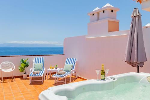 Apartamento Oceanview Penthouse With Jacuzzi