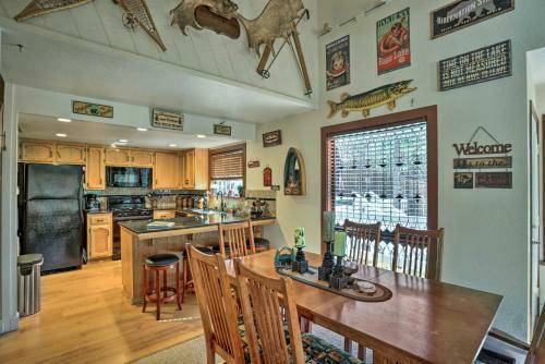 Bass Lake Home With Decks Private Boat Slip!