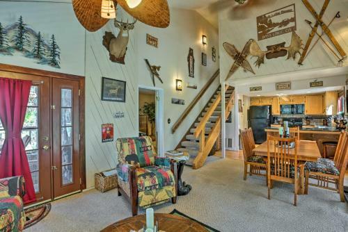 Bass Lake Home With Decks Private Boat Slip!
