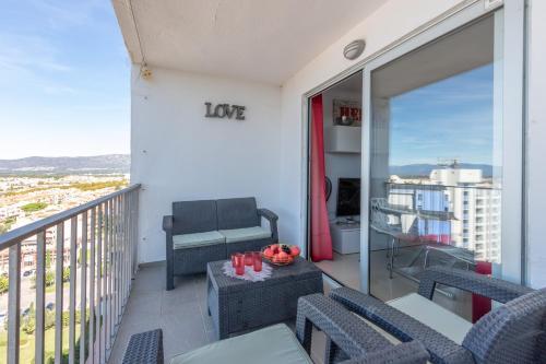 Apartamento Primera Linea de Mar, Vistas, Centro, (Silv-13)