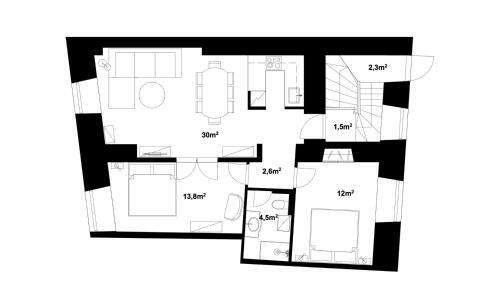 Apartment In Old Town Knight Street