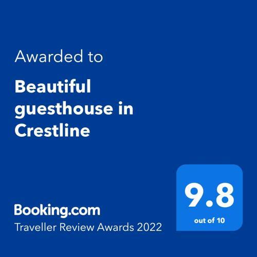 Beautiful Guesthouse In Crestline