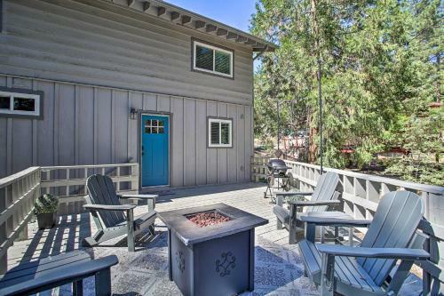 Charming Idyllwild Cabin With Deck And Fire Pit!