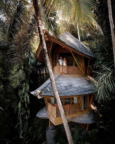Villa Ananda House 3bds Eco Bamboo House Pool River View