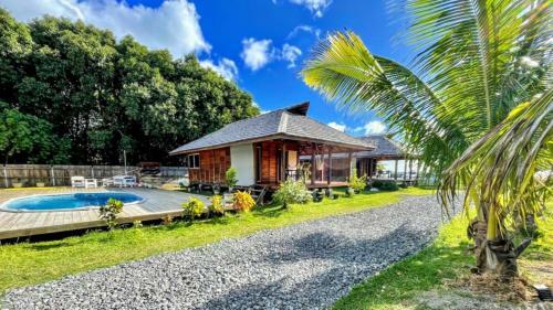 Raiatea - Bungalow Nautilus Pool
