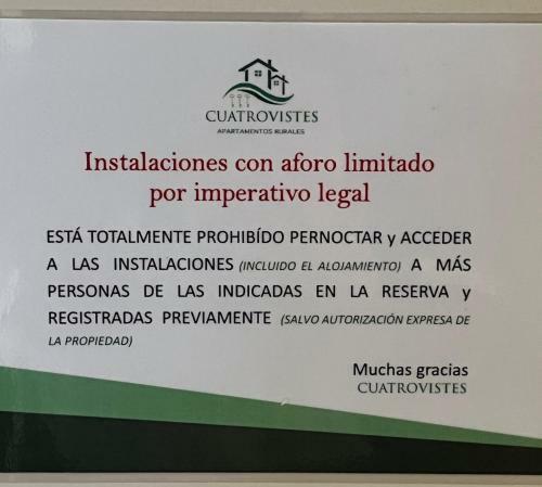 Agroturismo Cuatrovistes