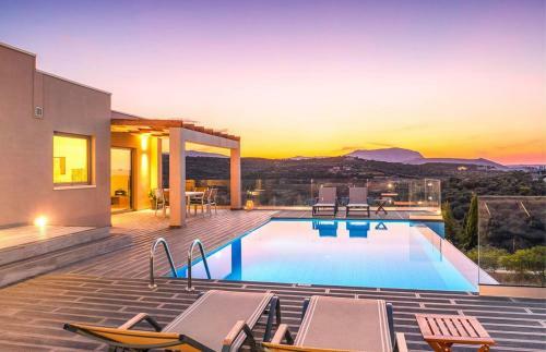 Villa Asteriskos & Vereniki Sea View From Mountains