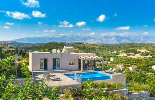 Villa Asteriskos & Vereniki Sea View From Mountains