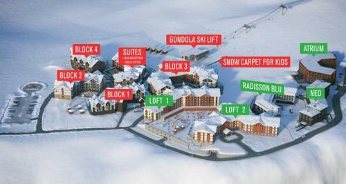 Apartamento New Gudauri-loft Ii-near Gondola