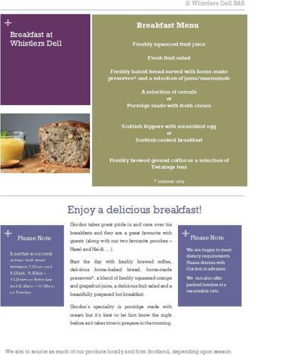 Whistlers Dell B&B