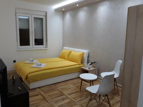 Sweet Yellow Apartment