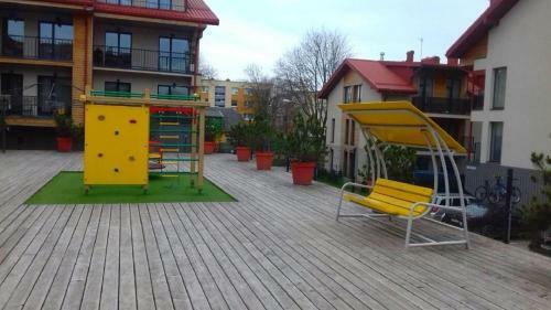 Grey Red Apartments