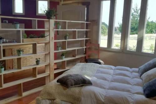 Apartamento Caba�as Junto Al Lago En Granja Ecol�gica.