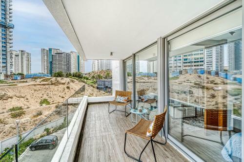Apartamento Shell Oasis 1br W/ Pool, Gym, Parking & Wifi