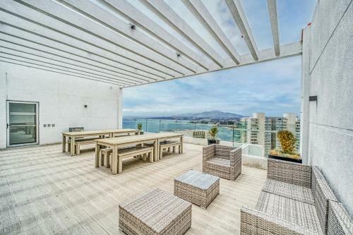 Apartamento Shell Oasis 1br W/ Pool, Gym, Parking & Wifi