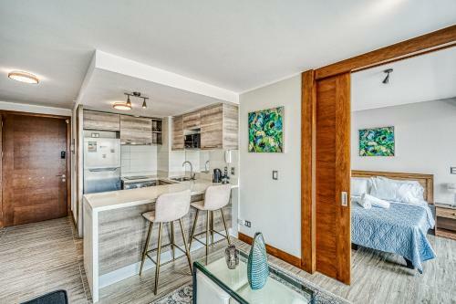 Apartamento Shell Oasis 1br W/ Pool, Gym, Parking & Wifi
