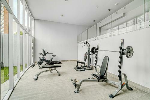Apartamento Shell Oasis 1br W/ Pool, Gym, Parking & Wifi