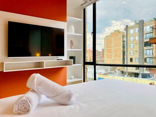Apartamento Vibrant 1br In San Patricio