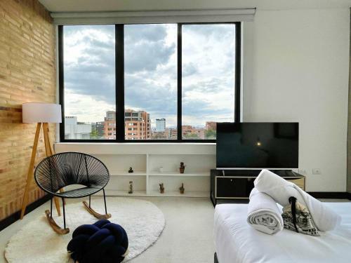 Apartamento Dazzling Duplex Penthouse In Rosales